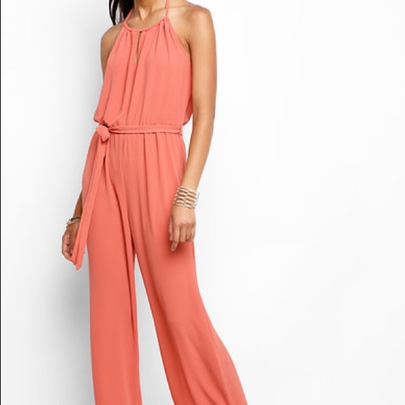 Anthropologie Pants - Anthropologie Abbeline Coral Jumpsuit